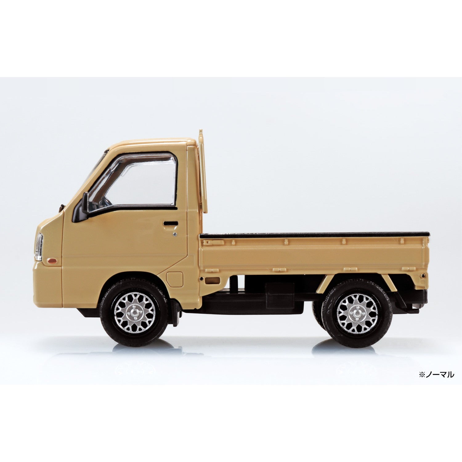 【予約安心出荷】[PTM] 楽プラ スナップキット No.05CU-KI スバル サンバー トラック カスタムホイール(カーキ) プラモデル(203880) アオシマ(2026年2月)
