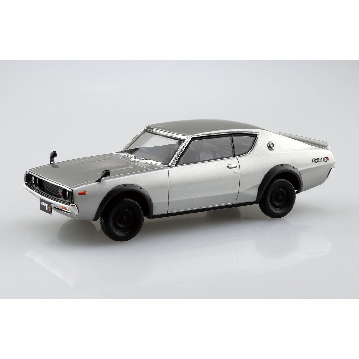 【予約安心出荷】[PTM] 楽プラ スナップキット No.24-SR ニッサン C110スカイラインGT-R(シルバー) プラモデル(204191) アオシマ(2026年2月)
