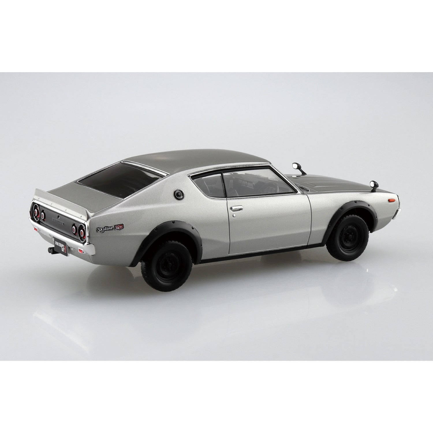 【予約安心出荷】[PTM] 楽プラ スナップキット No.24-SR ニッサン C110スカイラインGT-R(シルバー) プラモデル(204191) アオシマ(2026年2月)