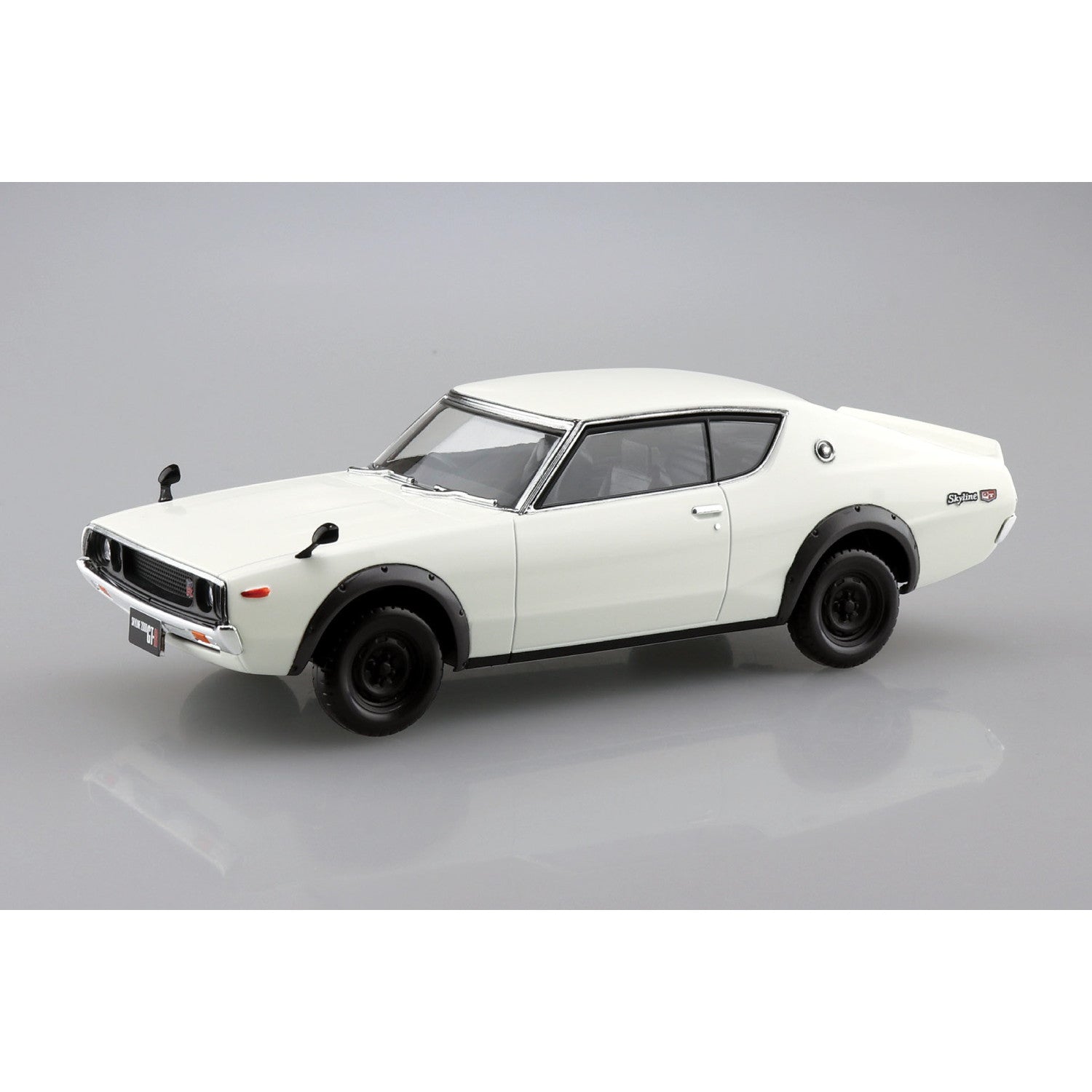 【予約安心出荷】[PTM] 楽プラ スナップキット No.24-WE ニッサン C110スカイラインGT-R(ホワイト) プラモデル(204207) アオシマ(2026年2月)