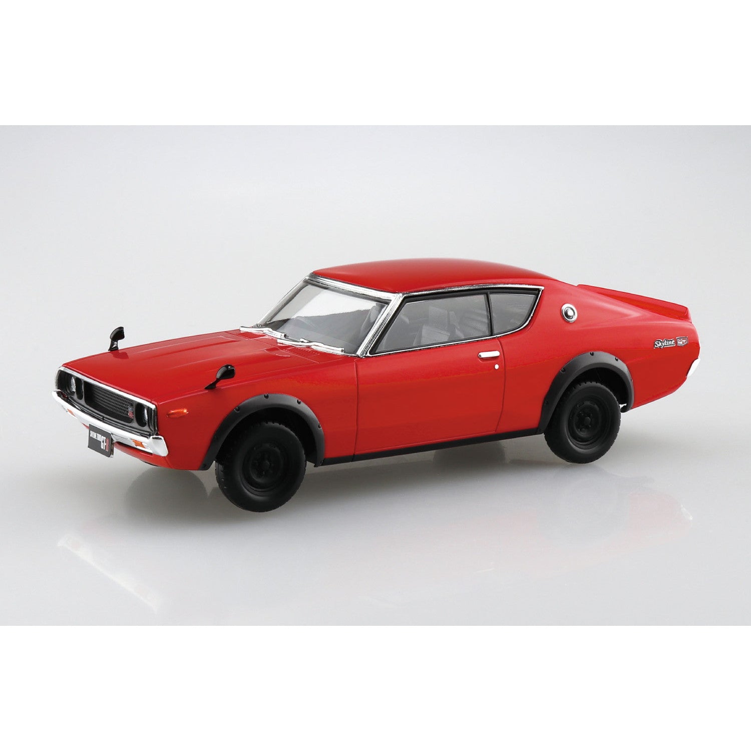 【予約安心出荷】[PTM] 楽プラ スナップキット No.24-RD ニッサン C110スカイラインGT-R(レッド) プラモデル(204214) アオシマ(2026年2月)