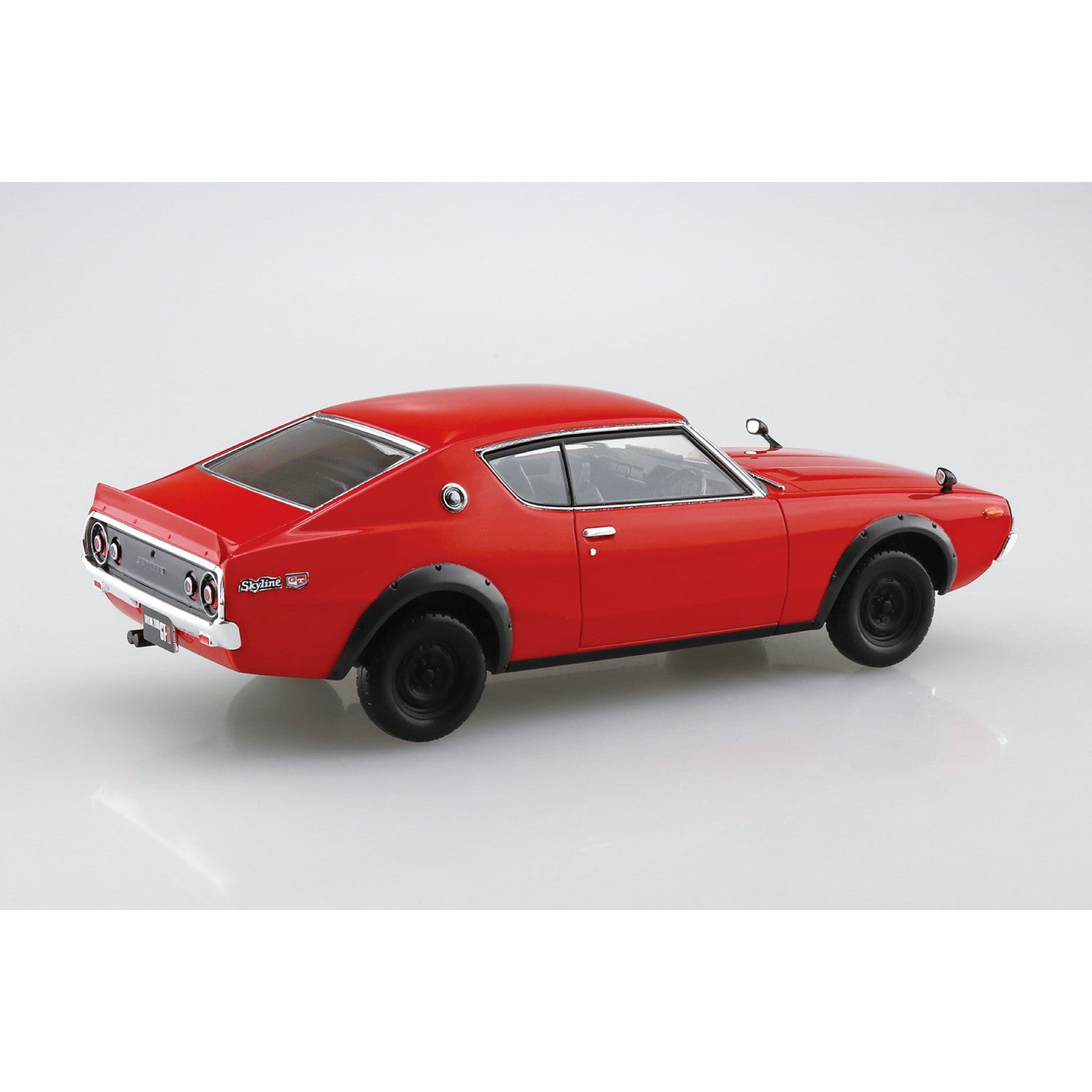 【予約安心出荷】[PTM] 楽プラ スナップキット No.24-RD ニッサン C110スカイラインGT-R(レッド) プラモデル(204214) アオシマ(2026年2月)