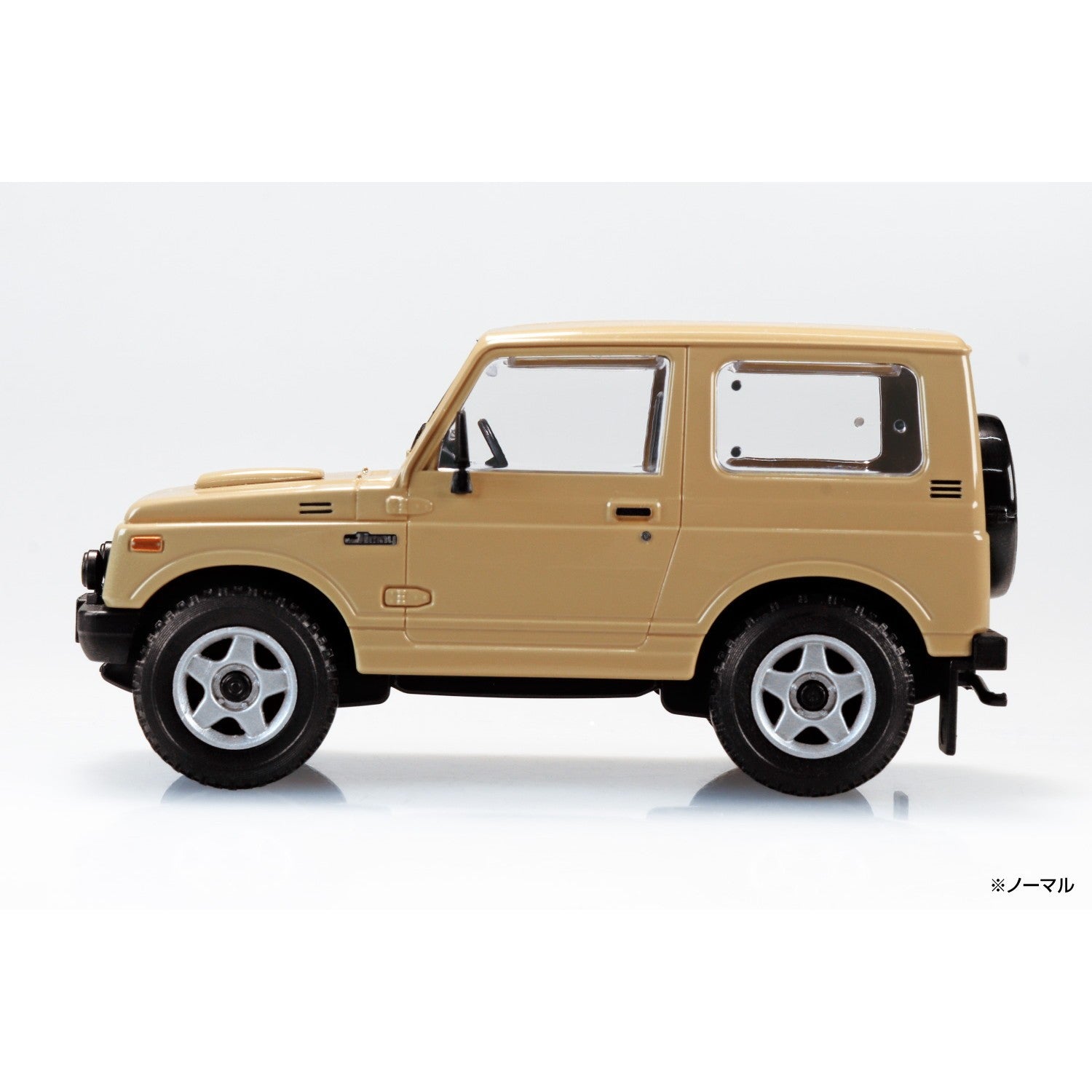 【新品】【お取り寄せ】[PTM] 楽プラ スナップキット No.18CU-KI スズキ JA11 ジムニー カスタムホイール(カーキ) プラモデル(204139) アオシマ(20260319)