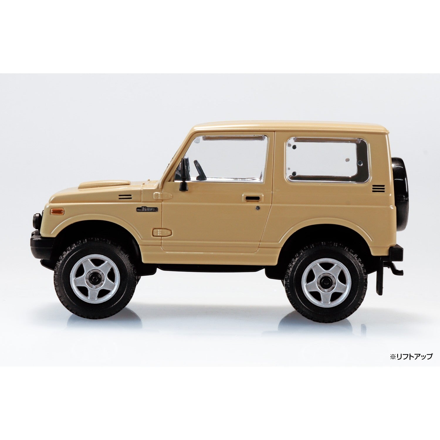 【新品】【お取り寄せ】[PTM] 楽プラ スナップキット No.18CU-KI スズキ JA11 ジムニー カスタムホイール(カーキ) プラモデル(204139) アオシマ(20260319)
