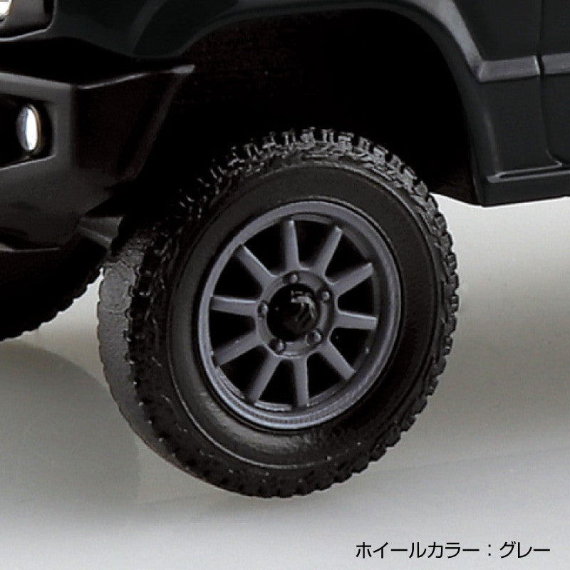 【予約安心出荷】[PTM] 楽プラ スナップキット No.09CU-BB スズキ JB64 ジムニー カスタムホイール(ブルーイッシュブラックパール3) プラモデル(204245) アオシマ(2026年3月)
