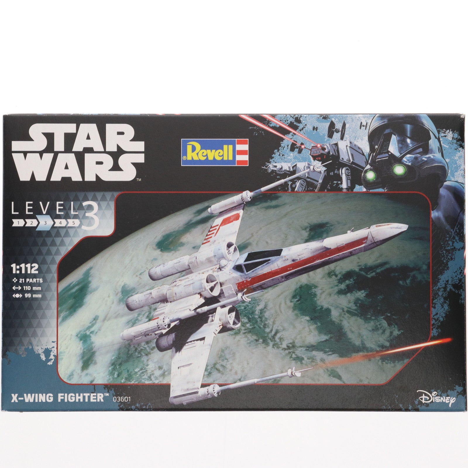 【中古即納】[PTM] 1/112 Xウイング・スターファイター STAR WARS(スター・ウォーズ) プラモデル(03601) Revell(レベル)(20240131)