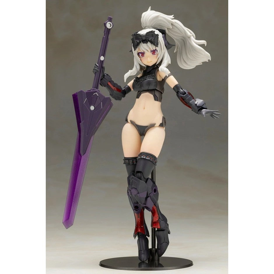 【新品】【お取り寄せ】[PTM] フレームアームズ・ガール ドゥルガーII(ツヴァイ) ノワールVer. プラモデル(FG195) コトブキヤ(20260424)