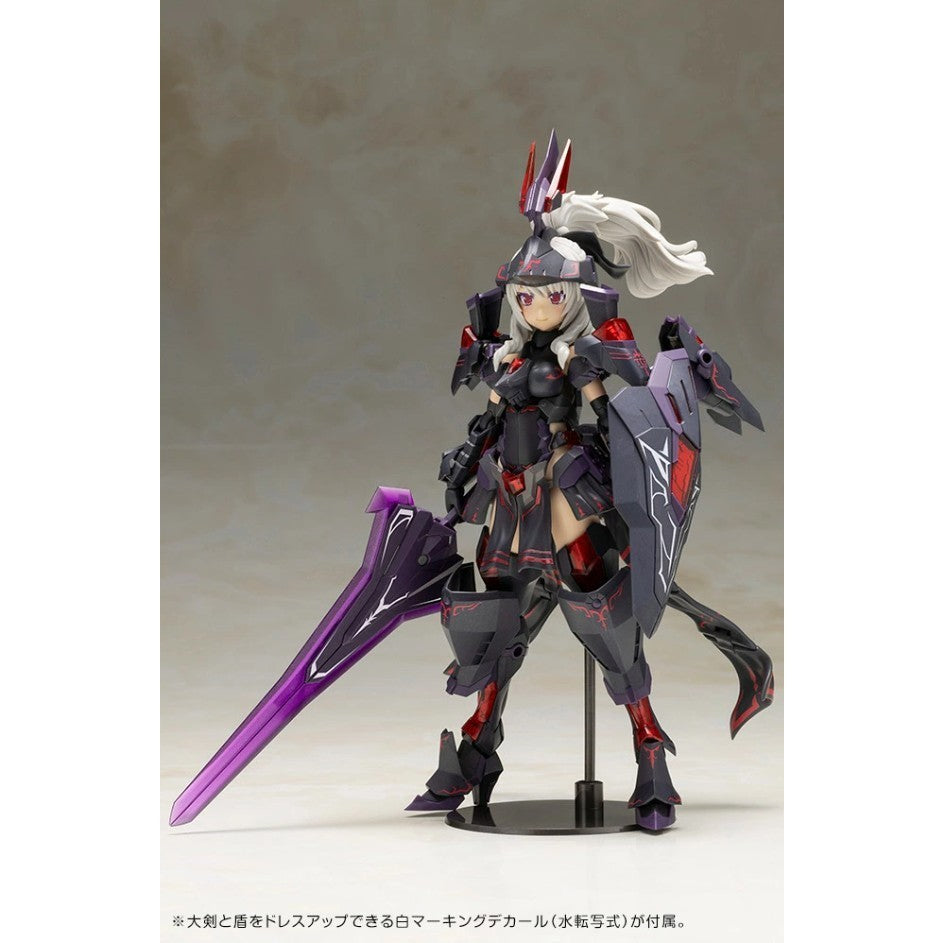 【新品】【お取り寄せ】[PTM] フレームアームズ・ガール ドゥルガーII(ツヴァイ) ノワールVer. プラモデル(FG195) コトブキヤ(20260424)