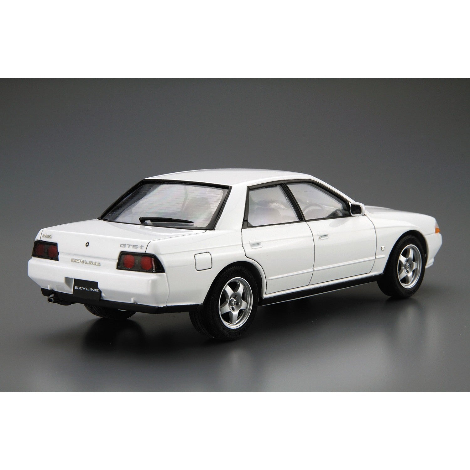 【新品】【お取り寄せ】[PTM] ザ・モデルカー No.32 1/24 ニッサン HCR32 スカイラインGTS-t タイプM '89 プラモデル(204825) アオシマ(20260304)