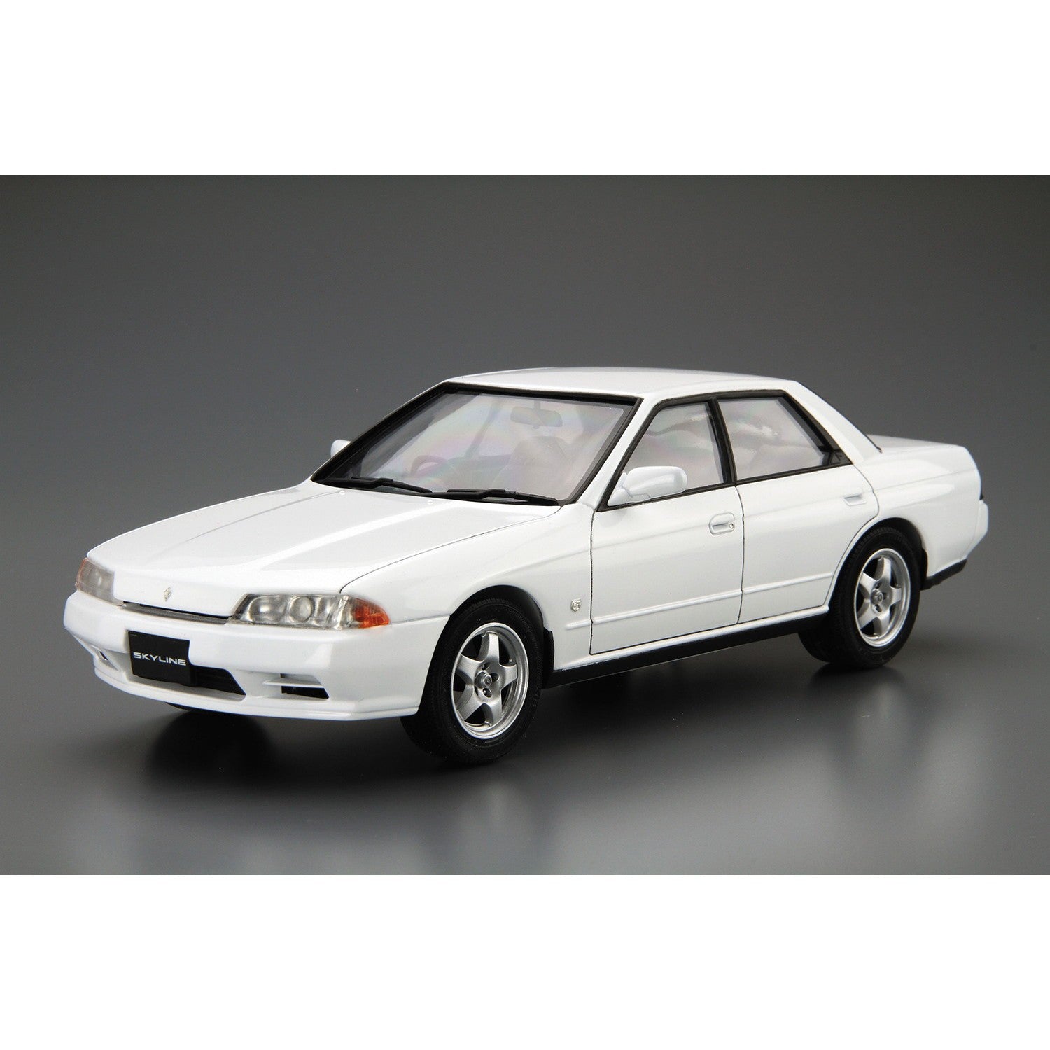 【新品】【お取り寄せ】[PTM] ザ・モデルカー No.32 1/24 ニッサン HCR32 スカイラインGTS-t タイプM '89 プラモデル(204825) アオシマ(20260304)