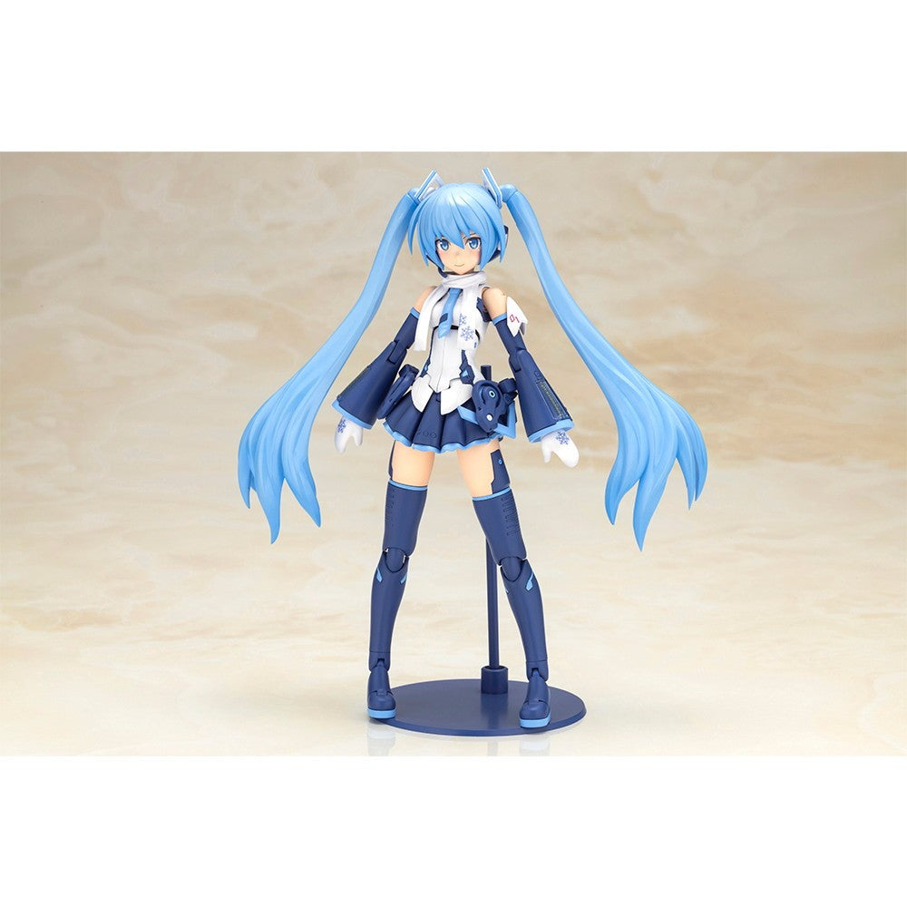 【新品】【お取り寄せ】[PTM] フレームミュージック・ガール 雪ミク Another Color Ver. フレームアームズ・ガール×初音ミク プラモデル(FG105) コトブキヤ(20260418)