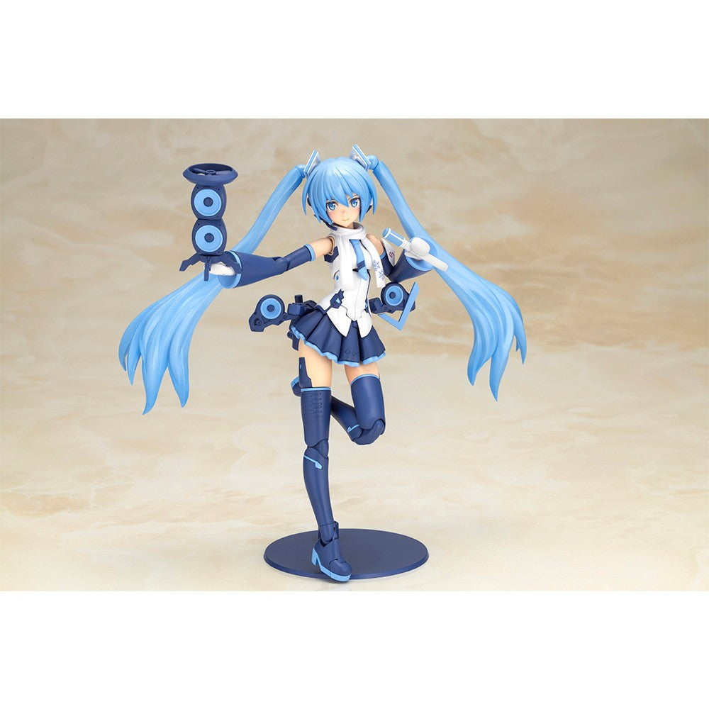 【新品】【お取り寄せ】[PTM] フレームミュージック・ガール 雪ミク Another Color Ver. フレームアームズ・ガール×初音ミク プラモデル(FG105) コトブキヤ(20260418)
