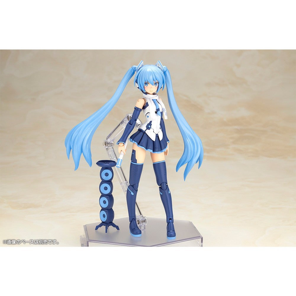 【新品】【お取り寄せ】[PTM] フレームミュージック・ガール 雪ミク Another Color Ver. フレームアームズ・ガール×初音ミク プラモデル(FG105) コトブキヤ(20260418)