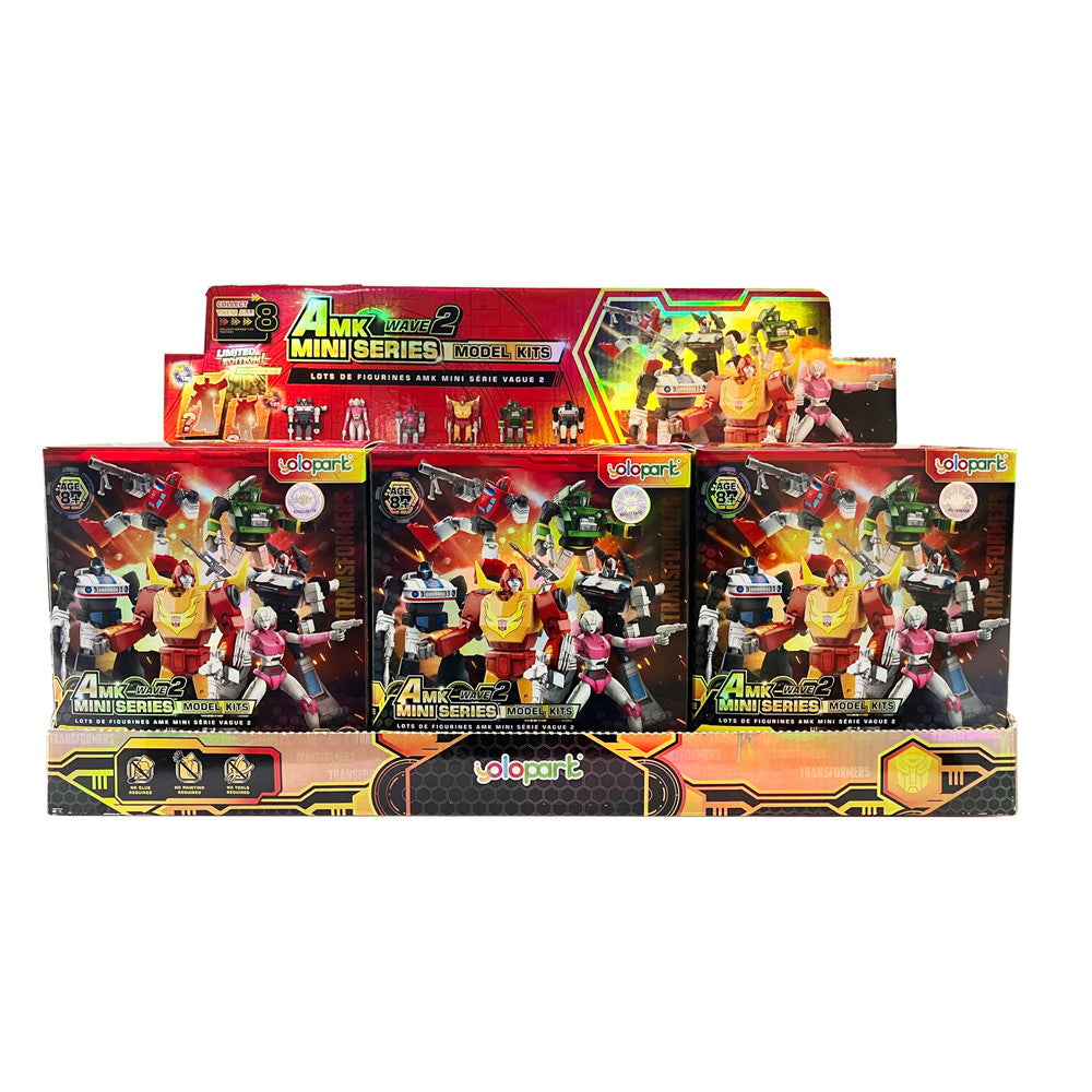 【新品即納】[PTM] (BOX) AMK MINI WAVE2トランスフォーマー/G1 プラモデル(6個) 童友社(20260131)
