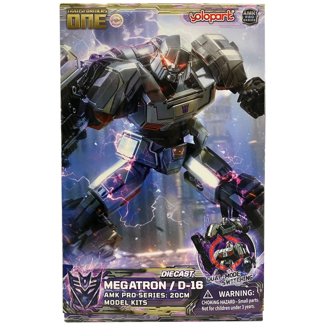 【新品即納】[PTM] AMK PROシリーズ メガトロン/D-16 トランスフォーマー/ONE プラモデル 童友社(20260120)