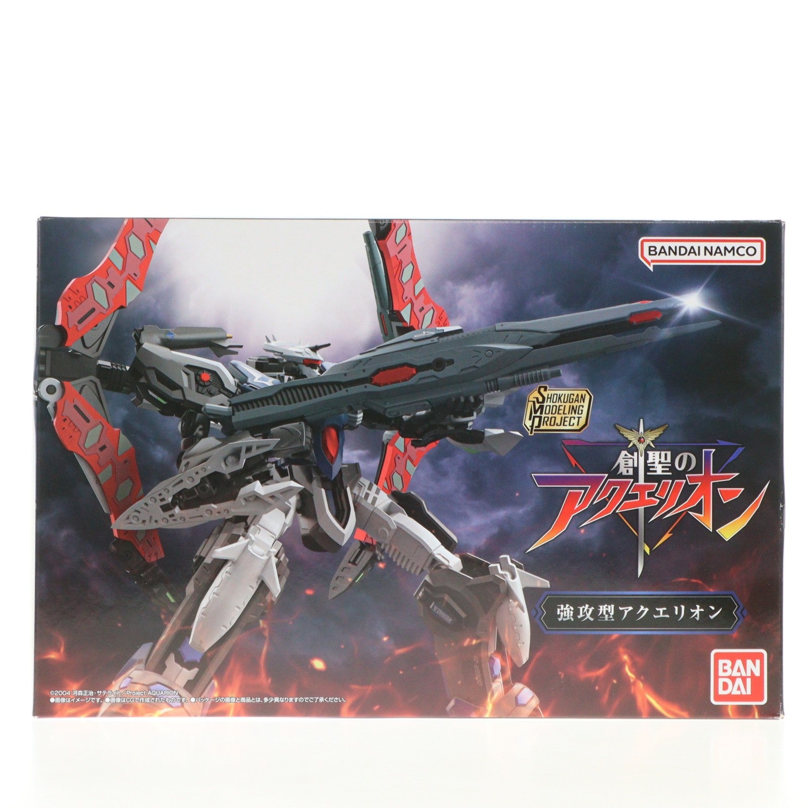 【中古即納】[PTM] (食玩) プレミアムバンダイ限定 SMP[SHOKUGAN MODELING PROJECT] 強攻型アクエリオン 創聖のアクエリオン プラモデル バンダイ(20240331)