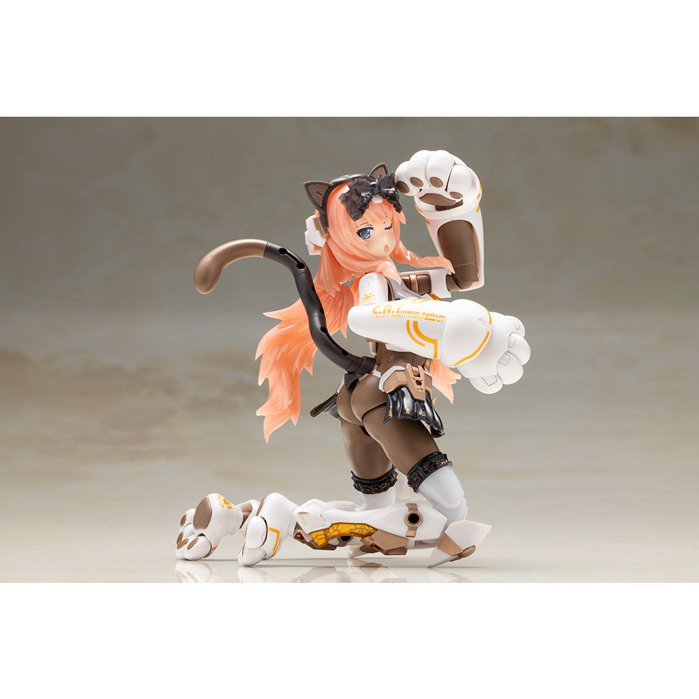 【予約安心出荷】[PTM] フレームアームズ・ガール ドゥルガーI(アイン) キャットアーマーVer. -キャリコ- プラモデル(FG187) コトブキヤ(2026年5月)