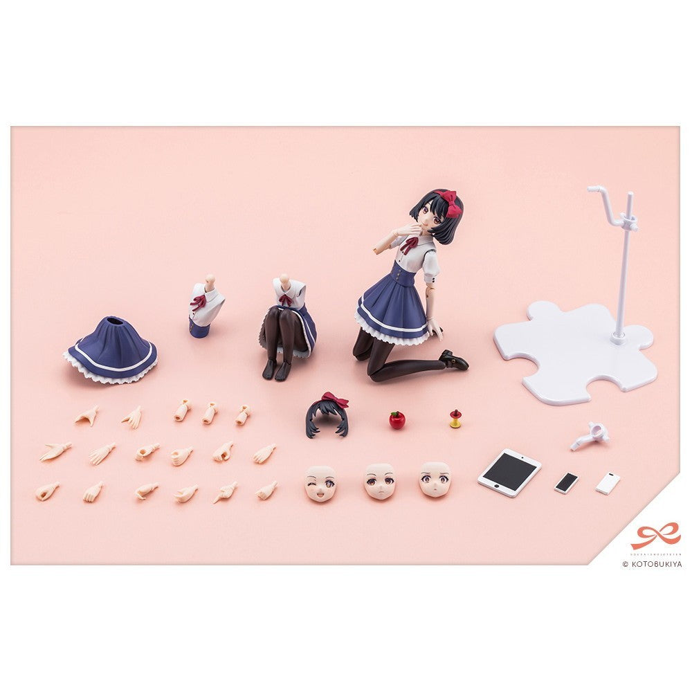 【新品】【お取り寄せ】[PTM] 創彩少女庭園 1/10 白雪ちゃん プラモデル(JK067) コトブキヤ(20260627)
