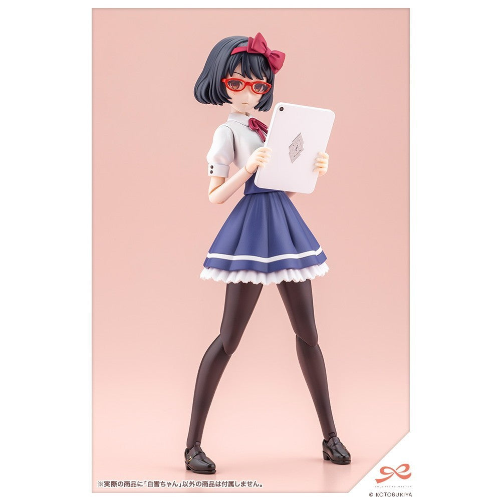 【新品】【お取り寄せ】[PTM] 創彩少女庭園 1/10 白雪ちゃん プラモデル(JK067) コトブキヤ(20260627)