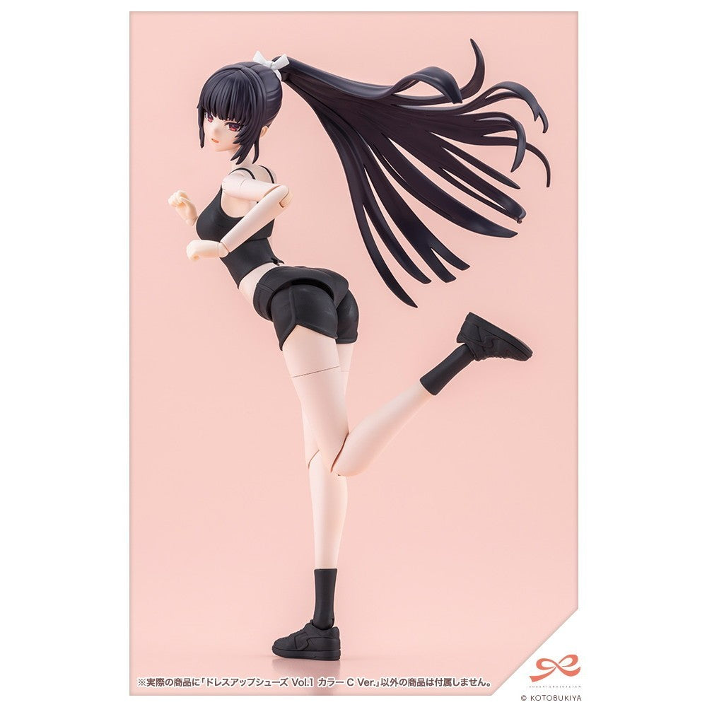【新品】【お取り寄せ】[PTM] 創彩少女庭園 1/10 ドレスアップシューズ Vol.1 カラーC Ver. プラモデル用アクセサリ(MV021) コトブキヤ(20260625)