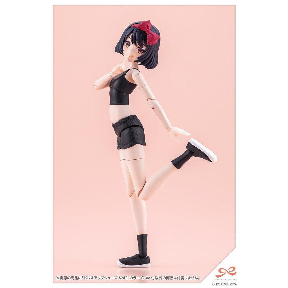 【新品】【お取り寄せ】[PTM] 創彩少女庭園 1/10 ドレスアップシューズ Vol.1 カラーC Ver. プラモデル用アクセサリ(MV021) コトブキヤ(20260625)