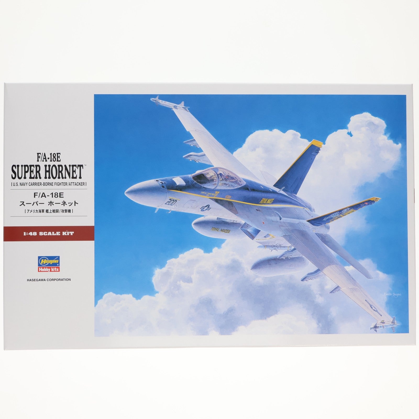 【中古即納】[PTM] 1/48 F/A-18E スーパーホーネット プラモデル(PT39) ハセガワ(20250528)