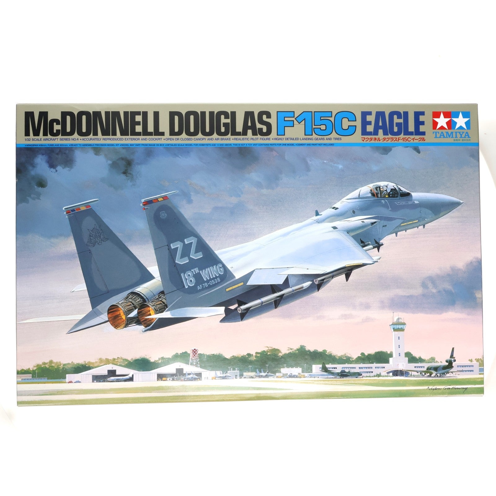 【中古即納】[PTM] エアークラフトシリーズ No.4 1/32 マクダネル・ダグラス F-15C イーグル プラモデル(60304) タミヤ(19940928)
