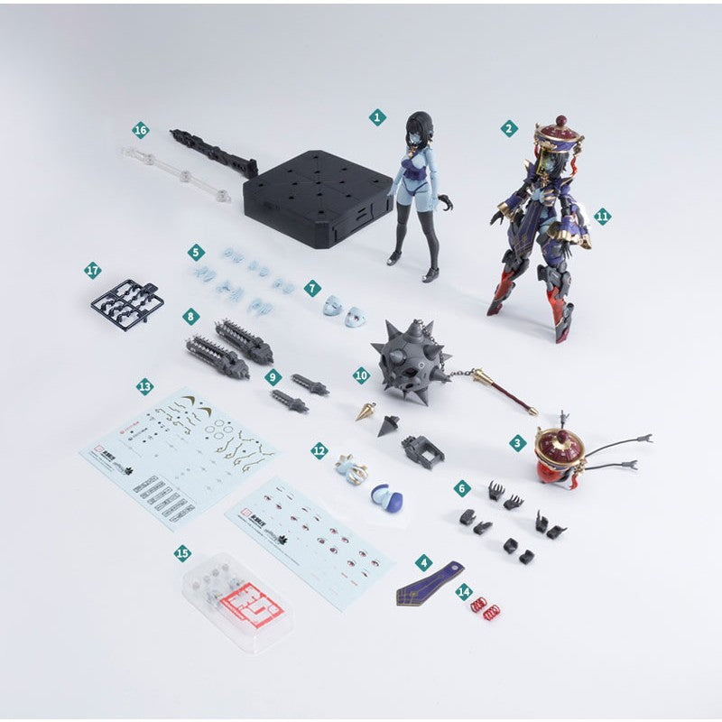 【予約安心出荷】[PTM] (2次再販) 1/10 メドタの残響 キョンシー・玖蓮 プラスチックキット プラモデル 和模線(ワモセン)(2026年4月)