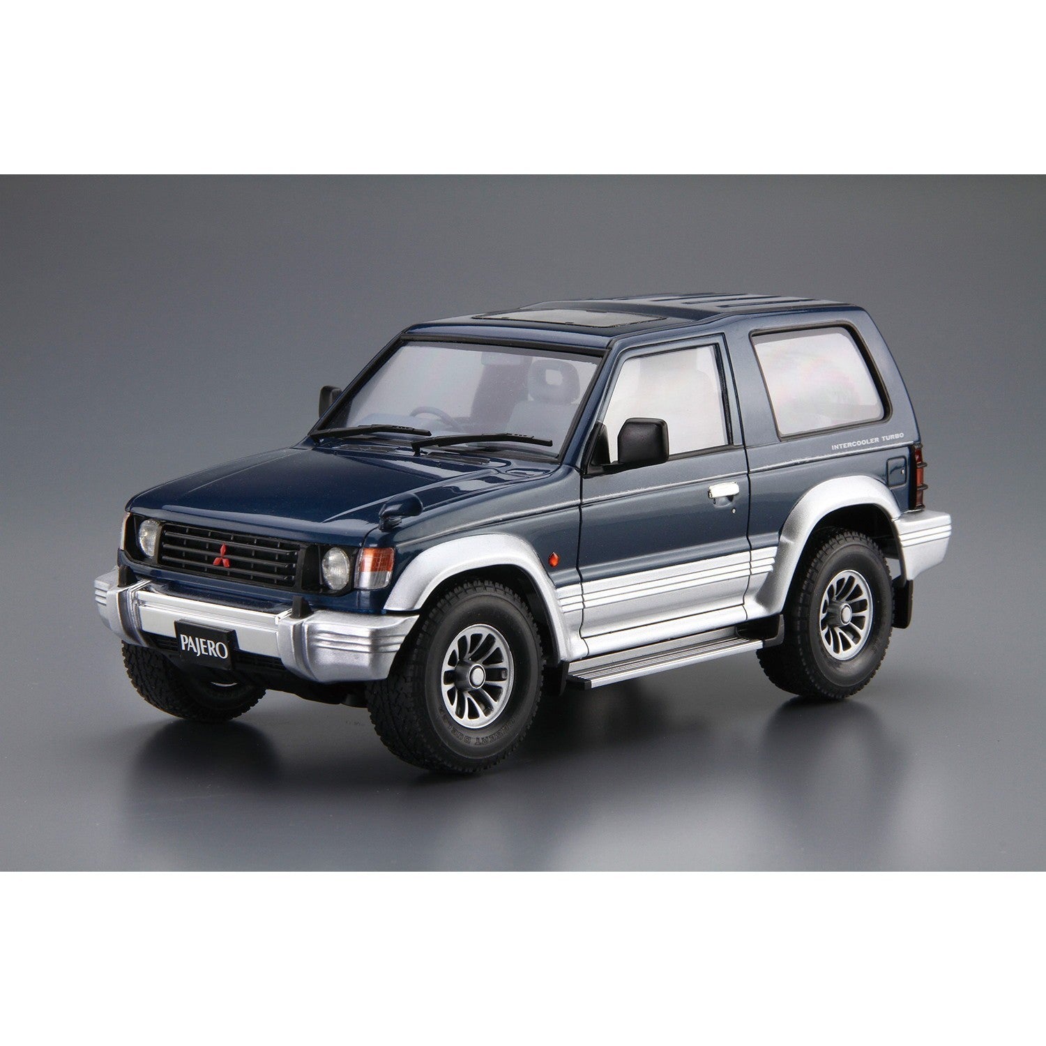 【新品即納】[PTM] (再々販) ザ・モデルカー No.103 1/24 ミツビシ V24WG パジェロ メタルトップワイドXR-II '91 プラモデル(205020) アオシマ(20260531)