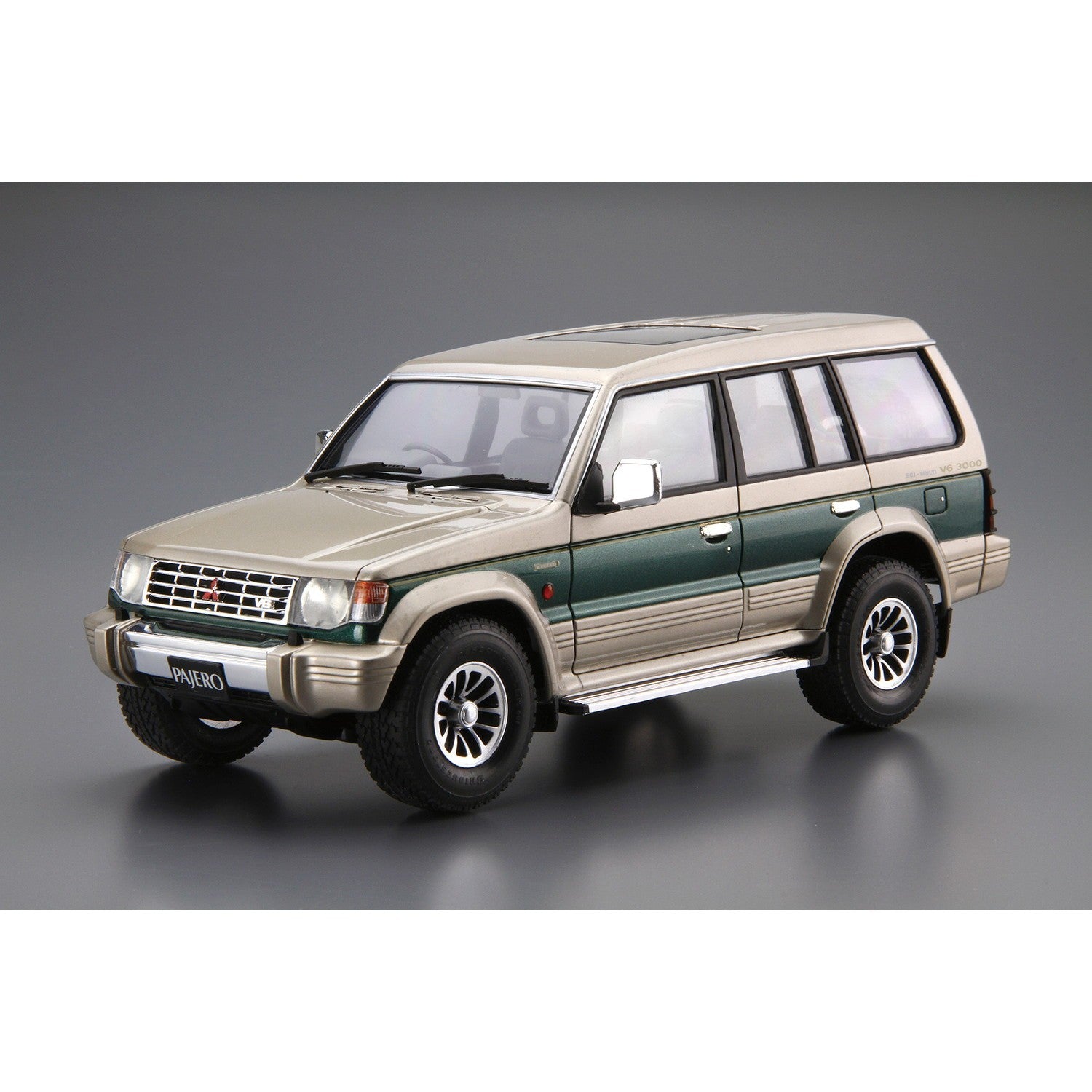 【新品】【お取り寄せ】[PTM] (再々販) ザ・モデルカー No.107 1/24 ミツビシ V43W パジェロ スーパーエクシード '91 プラモデル(205037) アオシマ(20260531)