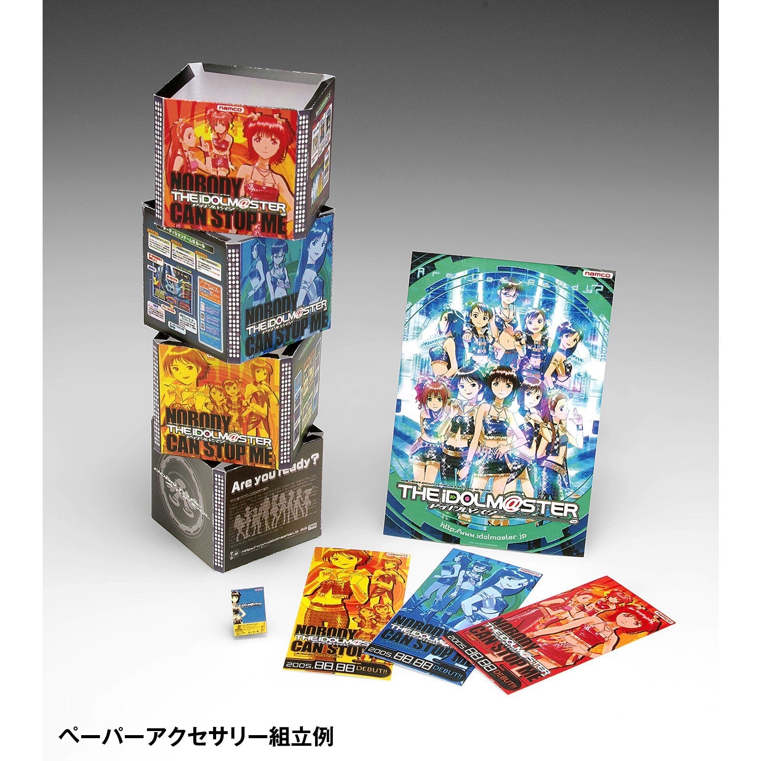 【新品即納】[PTM] (再販) メモリアルゲームコレクション 1/12 アイドルマスター アーケード筐体 THE IDOLM@STER(アイドルマスター) プラモデル(GM-028) ウェーブ(WAVE)(20260430)