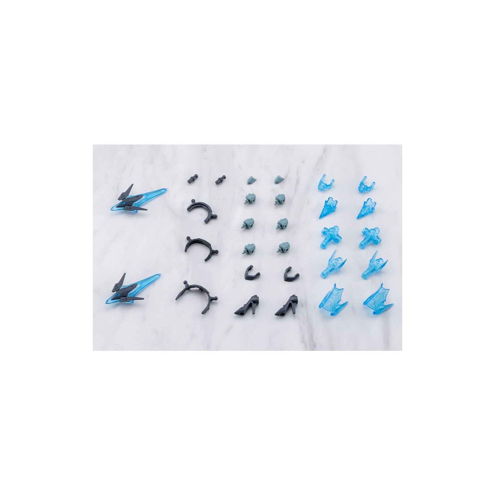 【予約安心出荷】[PTM] M.S.G モデリングサポートグッズ メカサプライ34 ホロニックヘッドドレス&ホロニックハイヒール グレーVer. プラモデル用アクセサリ(MJ34J) コトブキヤ(2026年5月)