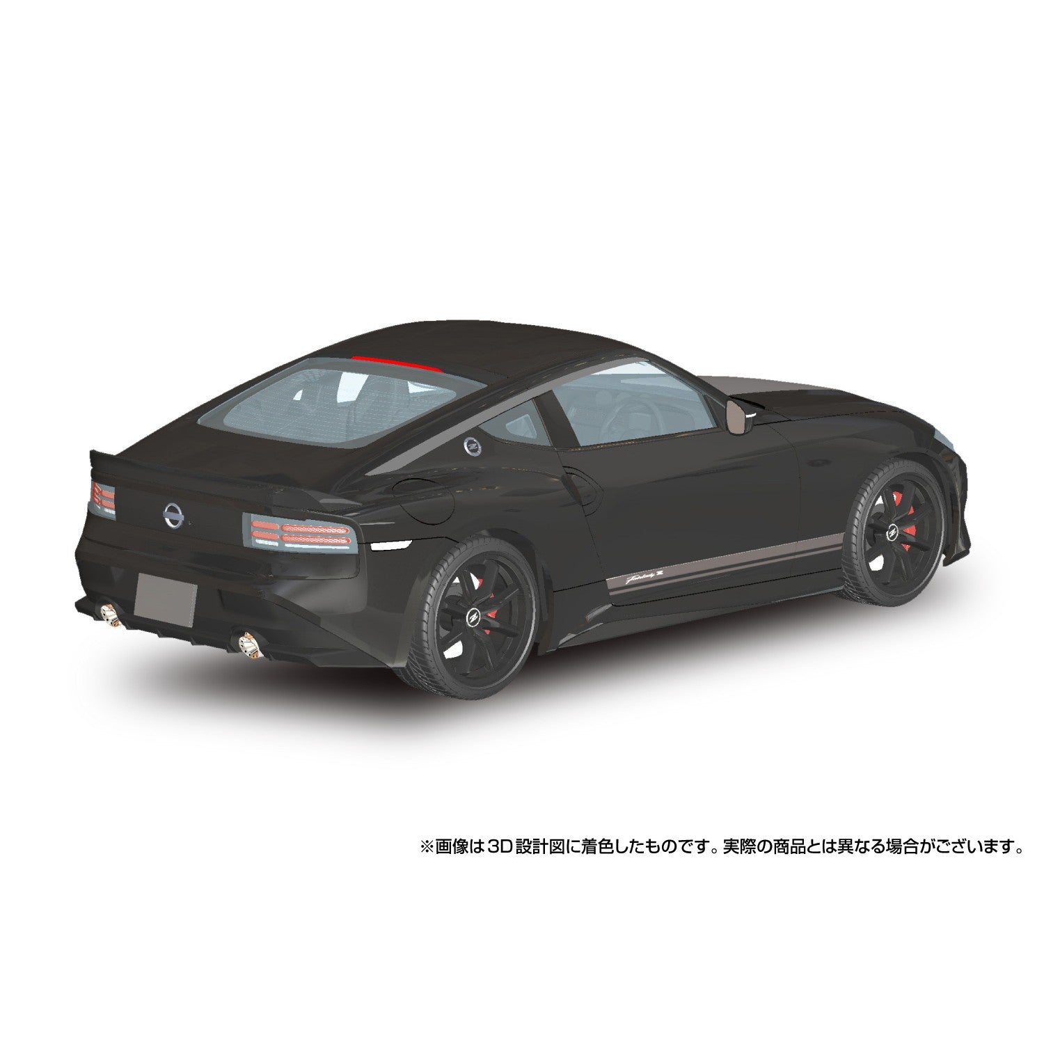 【新品即納】[PTM] 楽プラ スナップカー No.07-MB 1/24 RZ34 フェアレディZ Customized Edition 2024 ミッドナイトブラック プラモデル(068489) アオシマ(20260520)