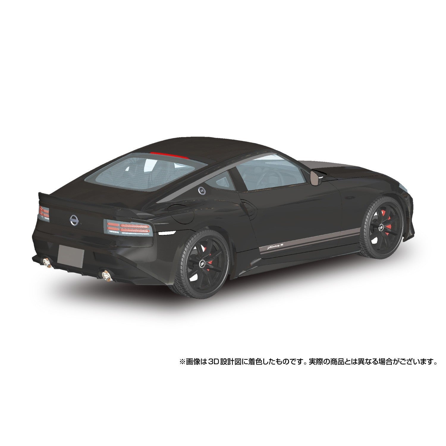 【新品】【お取り寄せ】[PTM] 楽プラ スナップカー No.07-MB 1/24 RZ34 フェアレディZ Customized Edition 2024 ミッドナイトブラック プラモデル(068489) アオシマ(20260520)