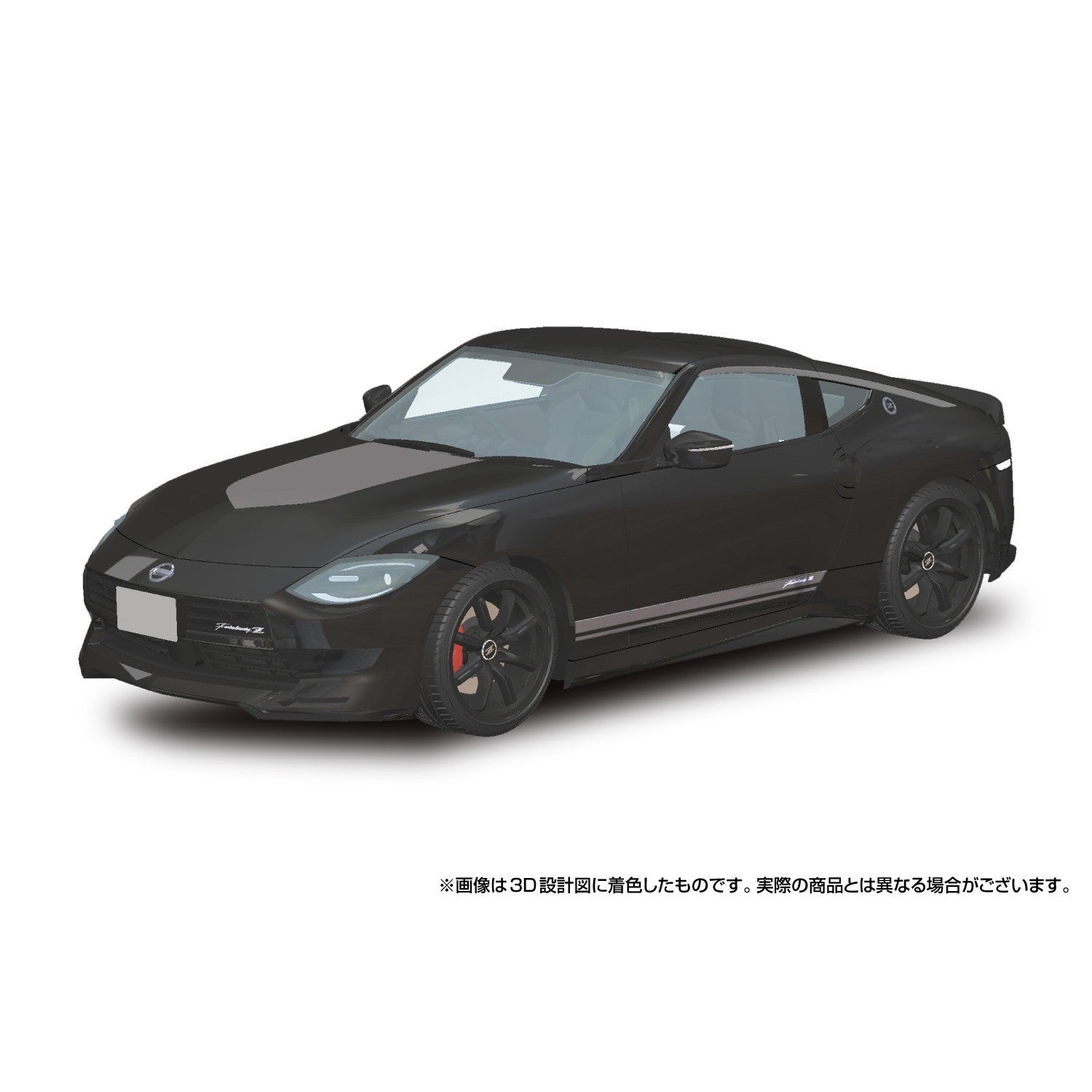 【新品】【お取り寄せ】[PTM] 楽プラ スナップカー No.07-MB 1/24 RZ34 フェアレディZ Customized Edition 2024 ミッドナイトブラック プラモデル(068489) アオシマ(20260520)