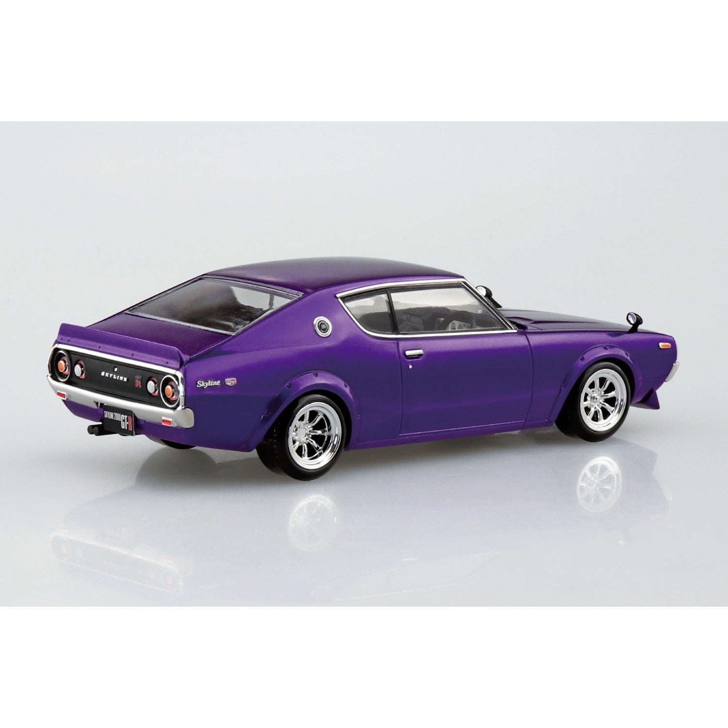 【予約安心出荷】[PTM] 楽プラ スナップキット No.24 CU-MP 1/32 ニッサン C110スカイラインGT-R カスタム(メタリックパープル) プラモデル(204313) アオシマ(20260531)