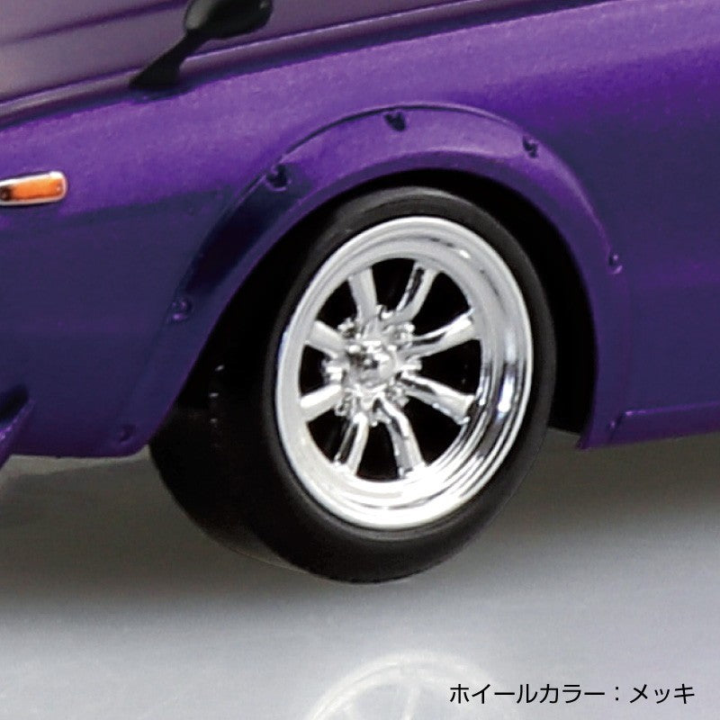 【予約安心出荷】[PTM] 楽プラ スナップキット No.24 CU-MP 1/32 ニッサン C110スカイラインGT-R カスタム(メタリックパープル) プラモデル(204313) アオシマ(20260531)