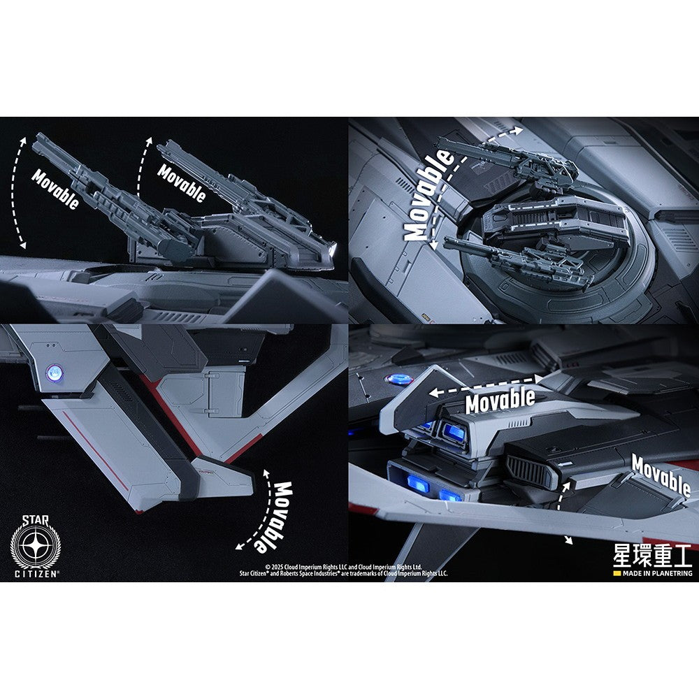 【予約安心出荷】[PTM] 1/100 Anvil F8C Lightning(ライトニング)(プラスチックキットVer.) Star Citizen(スターシチズン) プラモデル(GN212) 星環重工(PLANET RING INDUSTRY)(2026年7月)