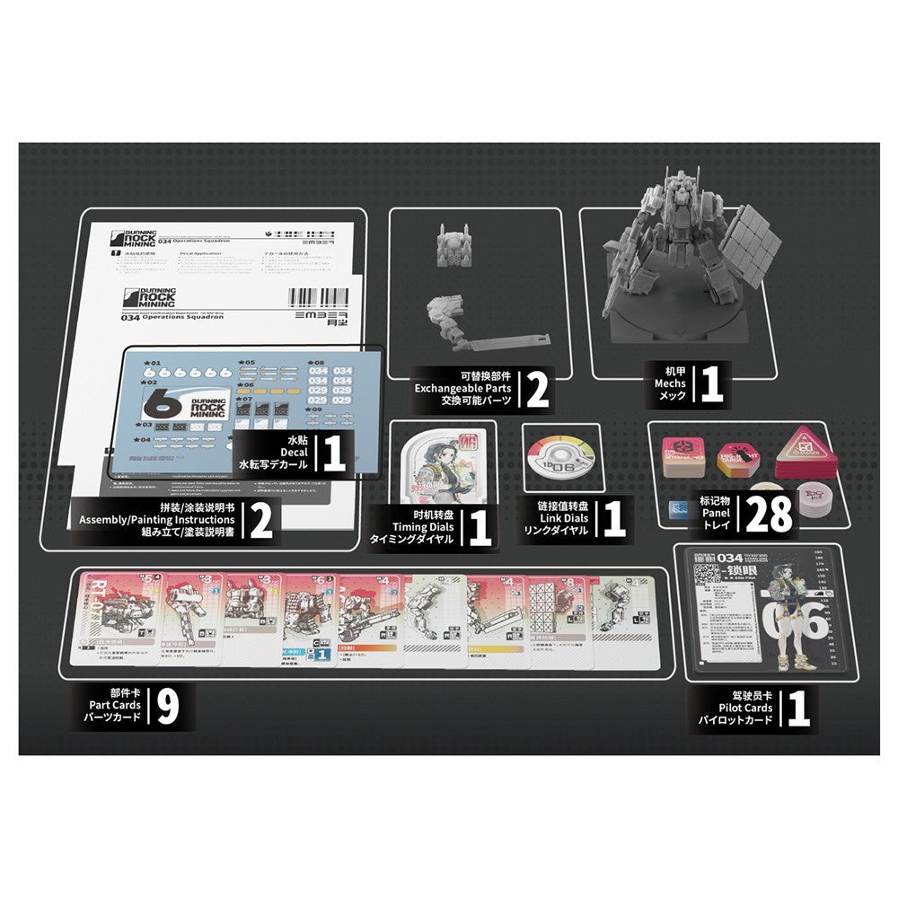 【予約安心出荷】[PTM] RDLデューン 単体パック エンバー:オブシディアンプロトコル プラモデル(GN216) Queti Tectonics(2026年7月)