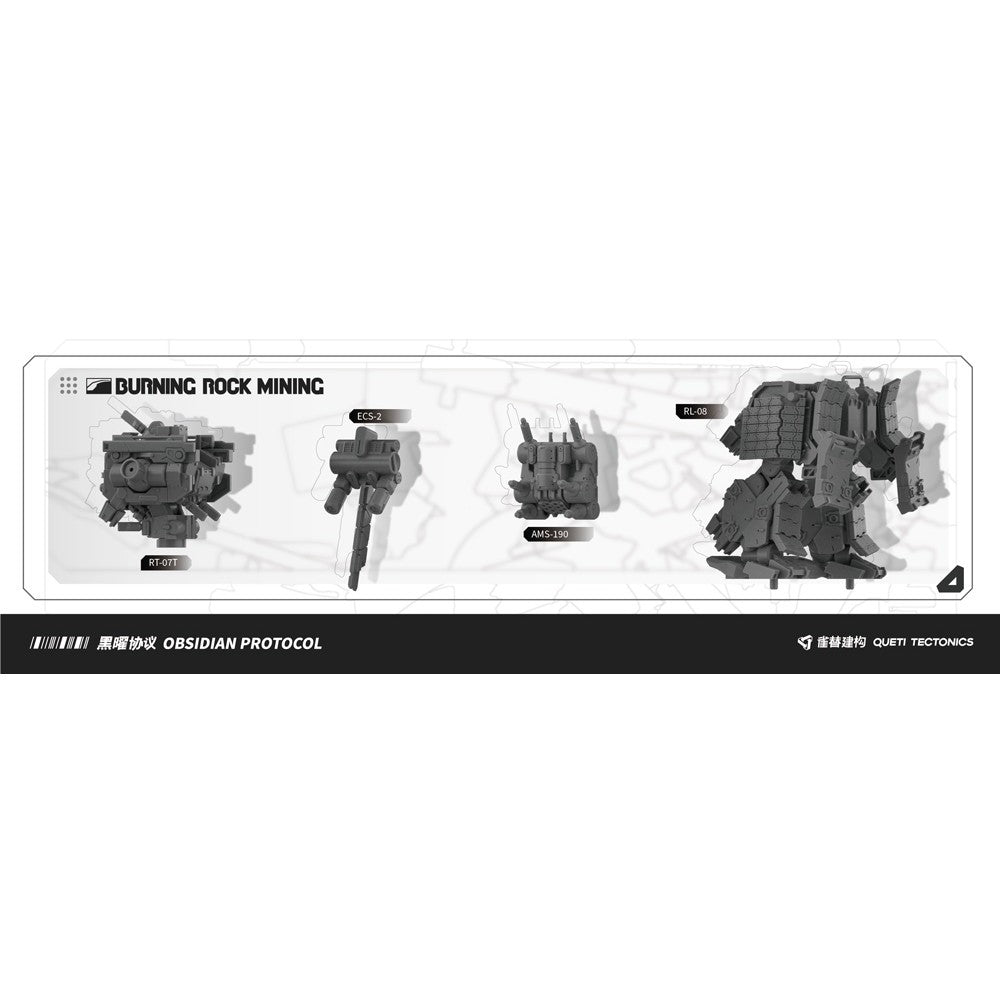 【予約安心出荷】[PTM] RDLデューン 単体パック エンバー:オブシディアンプロトコル プラモデル(GN216) Queti Tectonics(2026年7月)