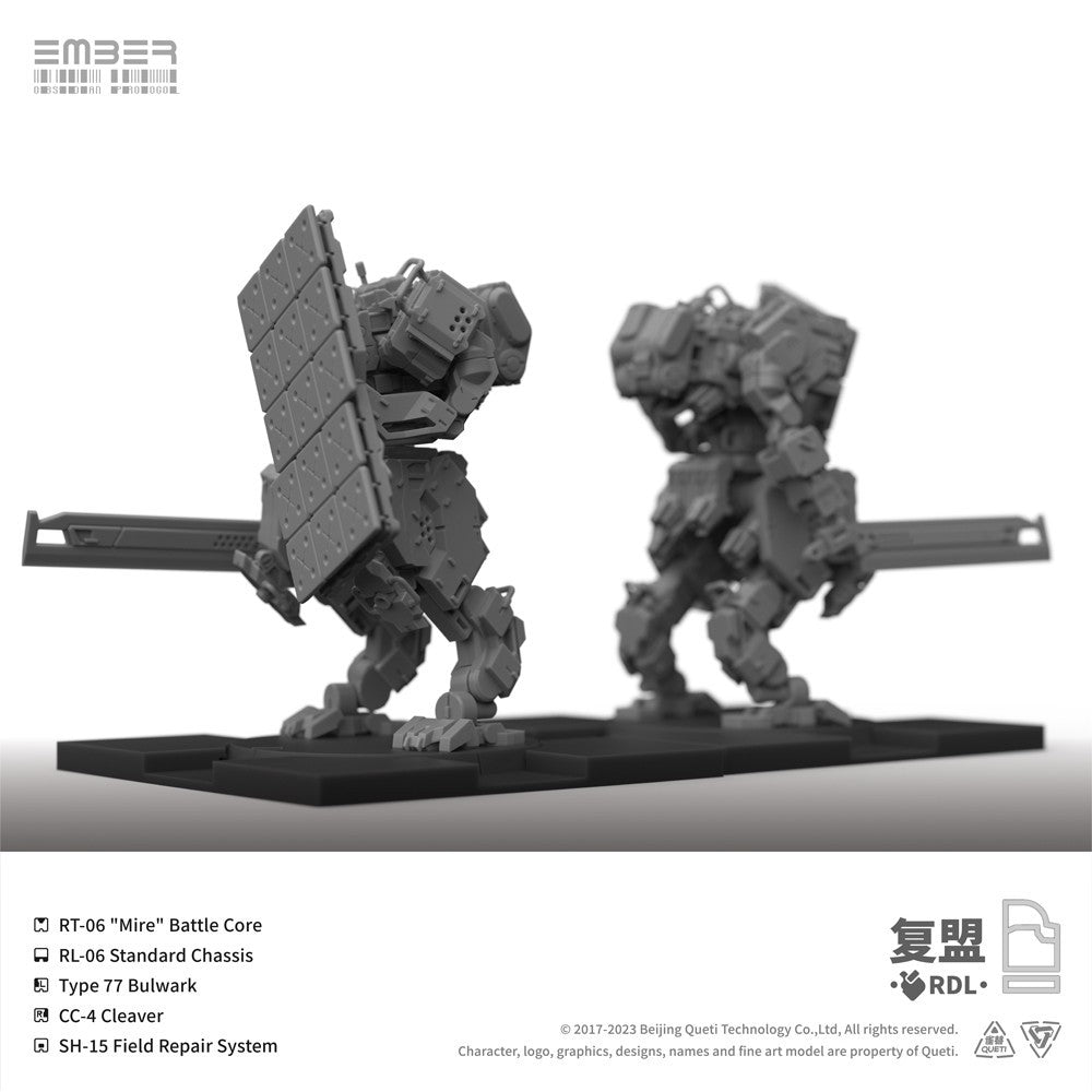 【予約安心出荷】[PTM] (再販) RDLコアパック エンバー:オブシディアンプロトコル プラモデル(GN104R) Queti Tectonics(2026年8月)