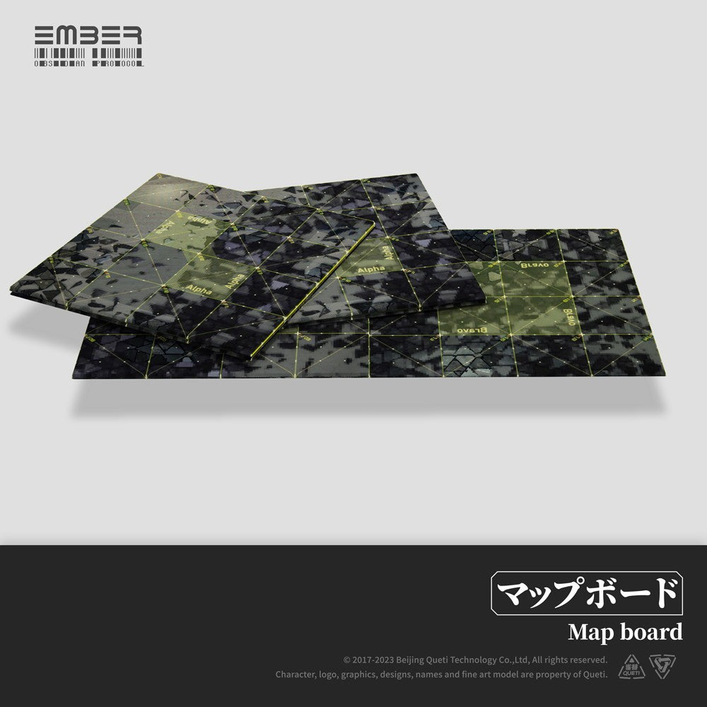 【予約安心出荷】[PTM] (再販) オブシディアンプロトコル-地図ボックス エンバー:オブシディアンプロトコル プラモデル用アクセサリ(GN108) Queti Tectonics(2026年7月)
