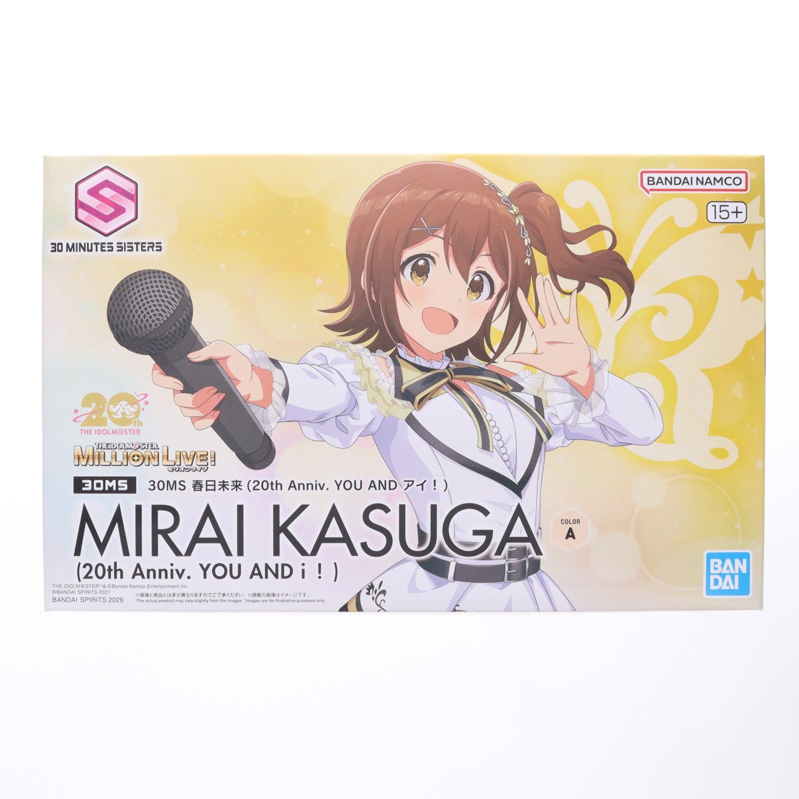 【中古即納】[PTM] 30MS 春日未来(かすがみらい)(20th Anniv. YOU AND アイ!) 30 MINUTES SISTERS(サーティミニッツシスターズ) アイドルマスター ミリオンライブ! プラモデル(2773848) バンダイスピリッツ(20260314)