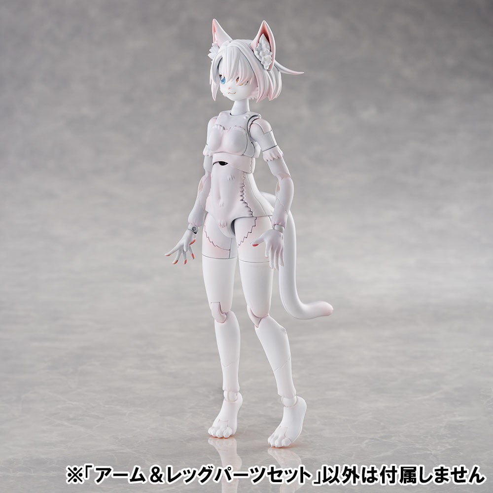 【新品】【お取り寄せ】[PTM] けもプラ No.KO-02RKM アーム&レッグパーツセット 01[カオマニーカラー] プラモデル用アクセサリ(204405) アオシマ(20260627)