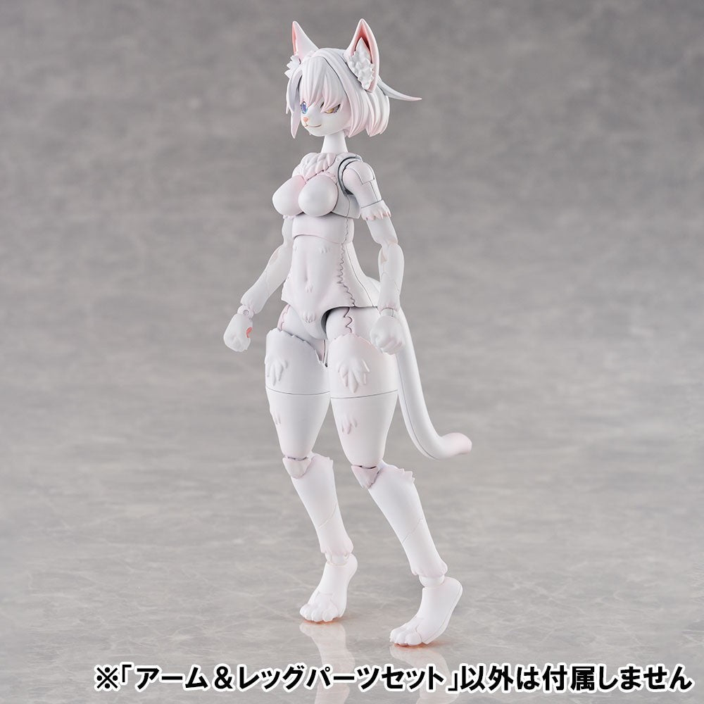 【新品】【お取り寄せ】[PTM] けもプラ No.KO-02RKM アーム&レッグパーツセット 01[カオマニーカラー] プラモデル用アクセサリ(204405) アオシマ(20260627)