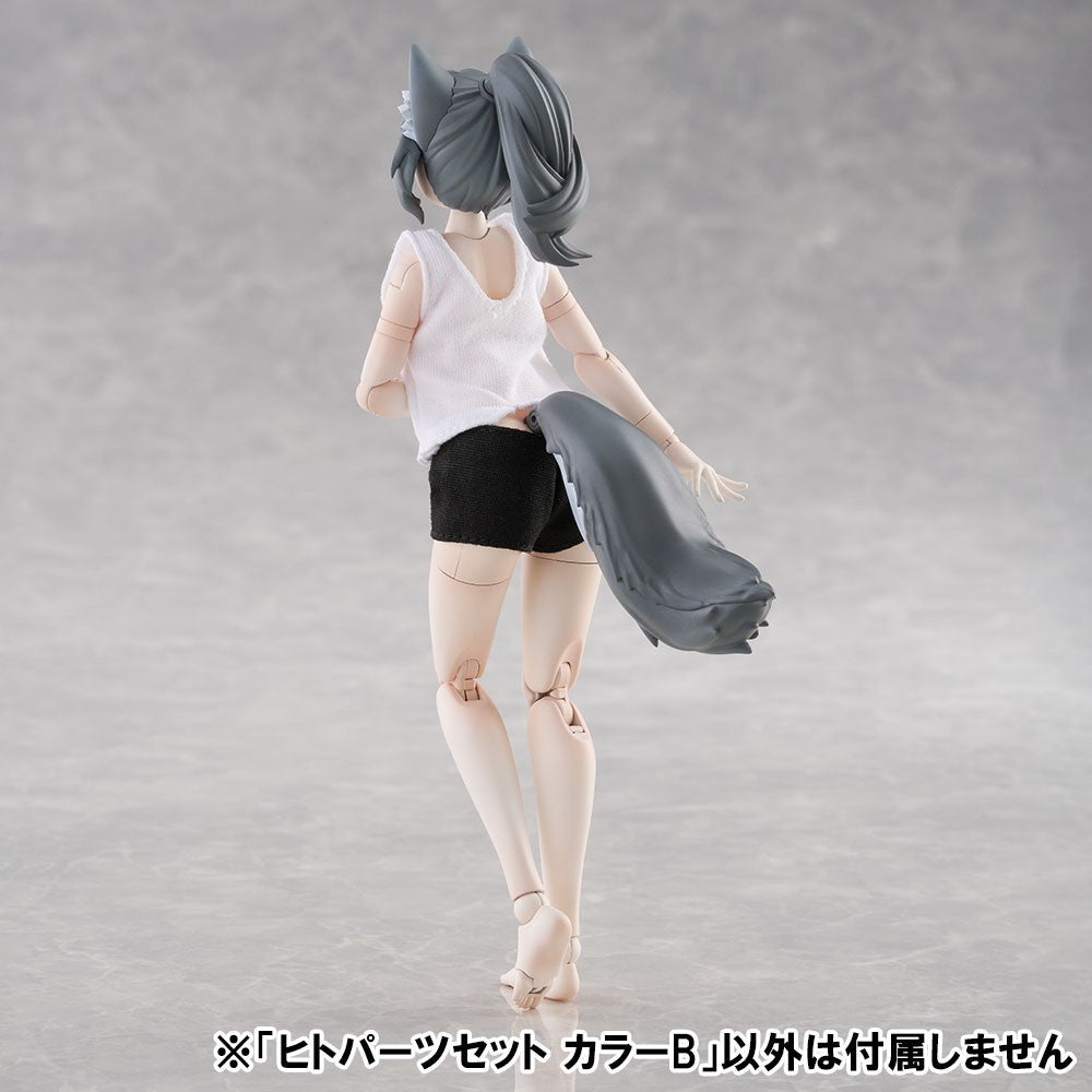 【新品】【お取り寄せ】[PTM] けもプラ No.KO-03R ヒトパーツセット[カラーB] プラモデル用アクセサリ(204436) アオシマ(20260627)