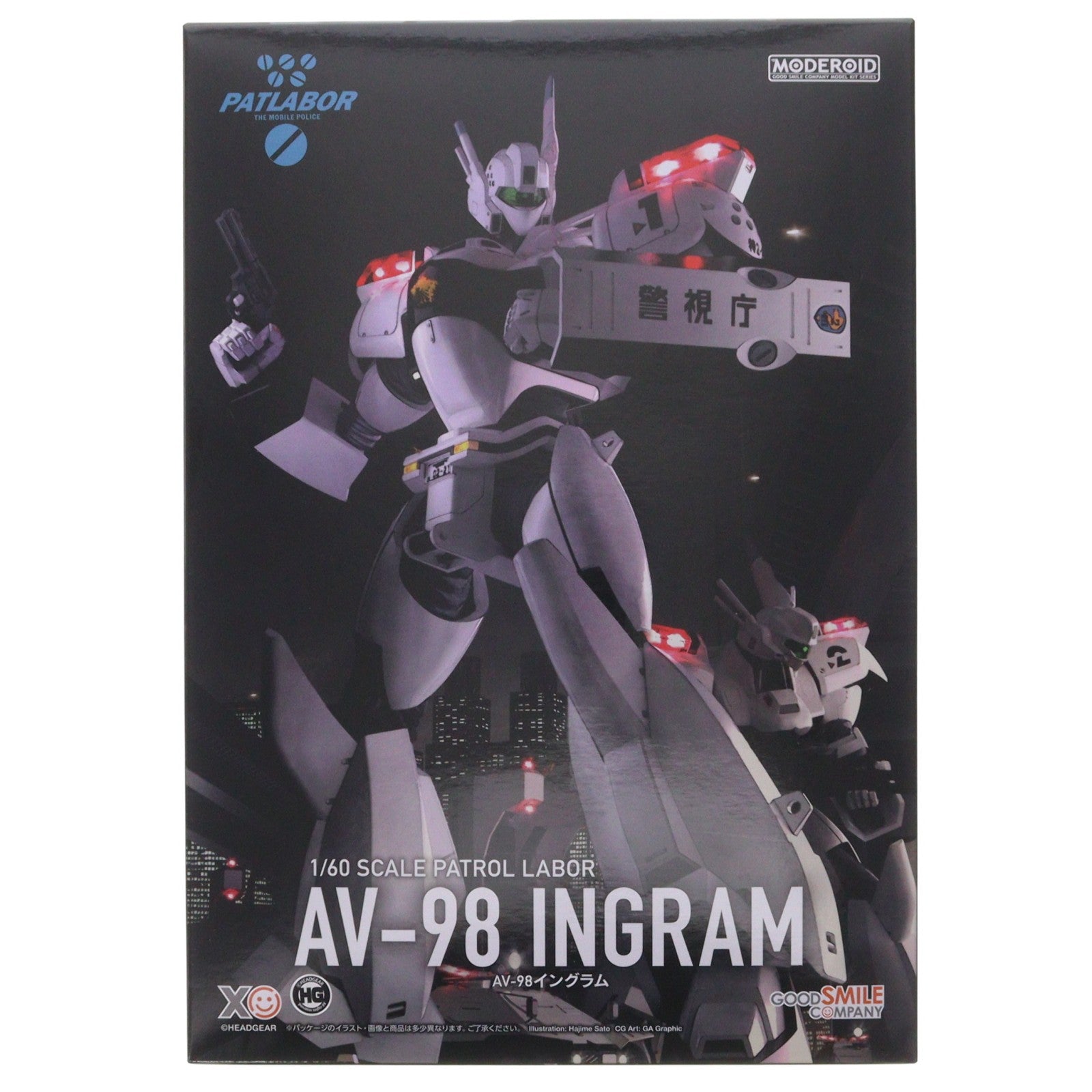 【中古即納】[PTM] (四次再販) MODEROID(モデロイド) 1/60 AV-98イングラム 機動警察パトレイバー プラモデル グッドスマイルカンパニー(20260726)