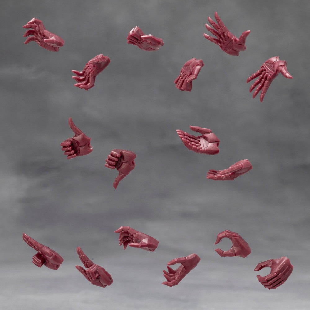 【予約安心出荷】[PTM] メガロマリアM.S.G エクスハンドユニット【男性型A】レッドVer. 無限邂逅メガロマリア プラモデル用アクセサリ(CX044) コトブキヤ(2026年6月)