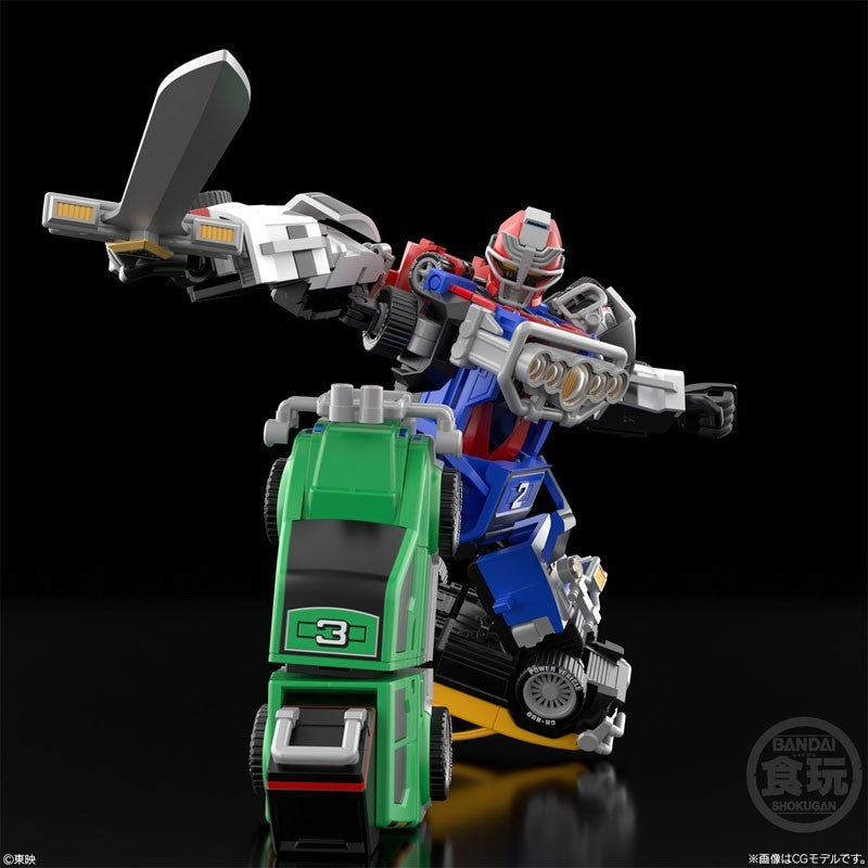 【新品】【お取り寄せ】[PTM] (食玩) SMP[SHOKUGAN MODELING PROJECT] 激走合体 RVロボ 激走戦隊カーレンジャー プラモデル バンダイ(20260622)