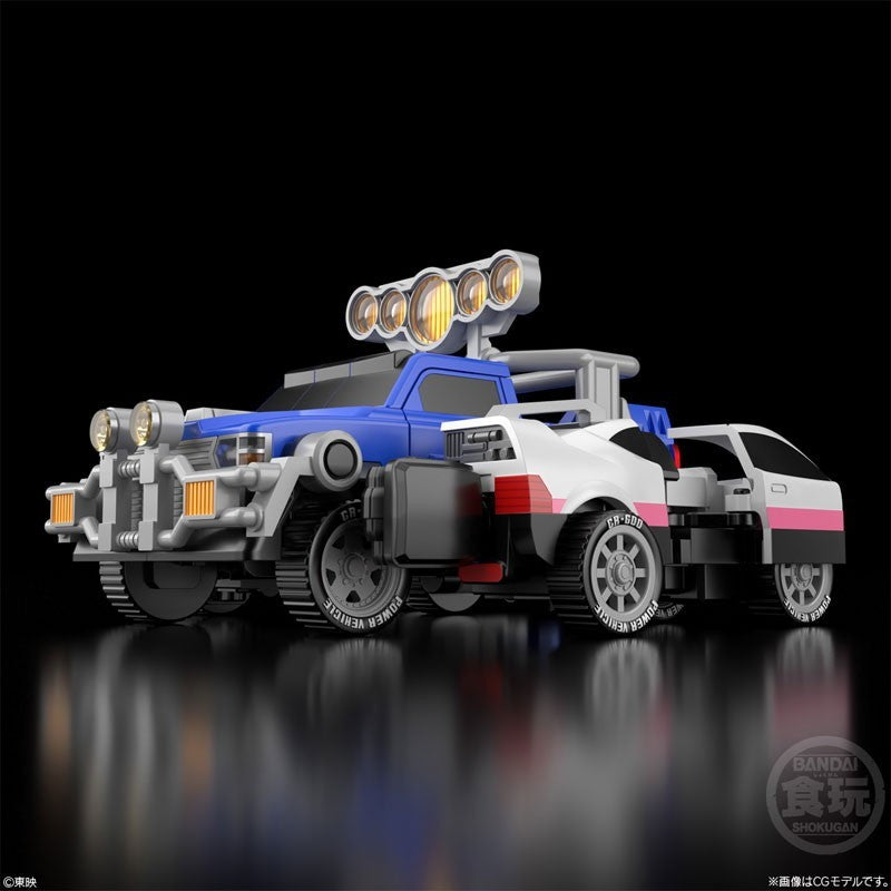 【新品】【お取り寄せ】[PTM] (食玩) SMP[SHOKUGAN MODELING PROJECT] 激走合体 RVロボ 激走戦隊カーレンジャー プラモデル バンダイ(20260622)